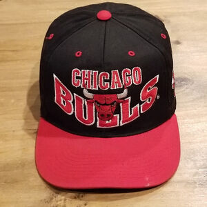 Vintage Chicago Bulls Hat Cap Snapback Youth Kids 90s Michael Jordan G Cap
